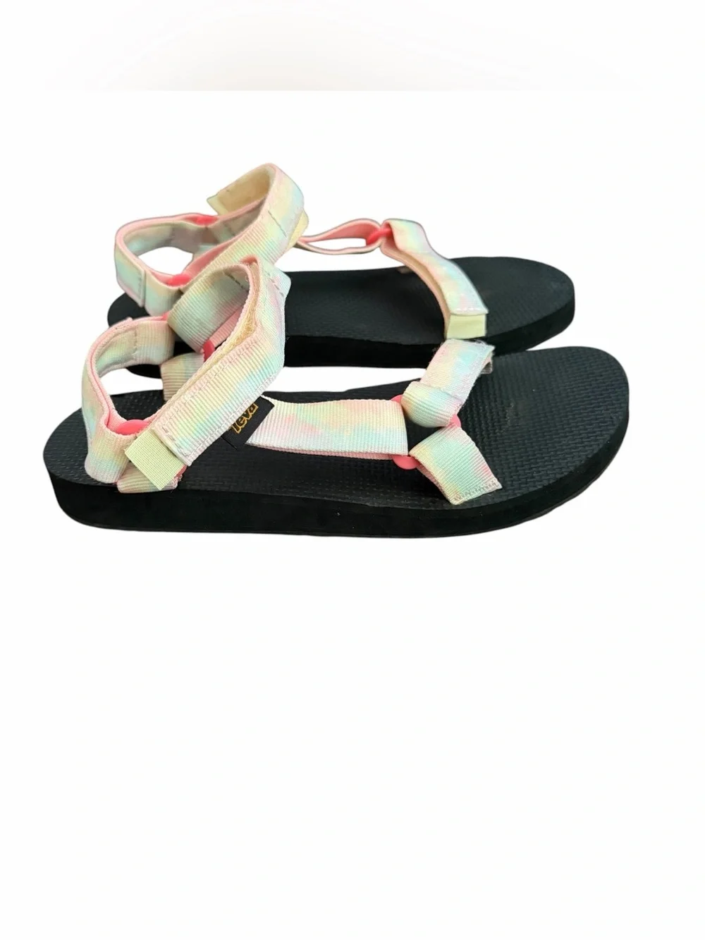 Teva Kids Original Universal Sorbet Lemon Sport Sandals Size 4 Youth